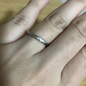 【canal4℃(カナルヨンドシー)の口コミ】 お揃いのセットがありましたのでこちらを選びました。私はスリムなデザイ…