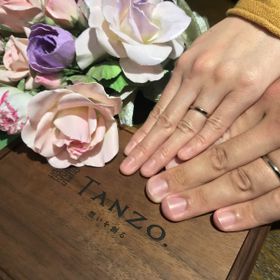 【TANZO.(鍛造指輪)の口コミ】 担当田中副店長の対応の良さと、指輪本来の良さが良かったから。将来長く…