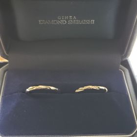 【銀座ダイヤモンドシライシの口コミ】 デザインと輝きと着け心地できめました。似たようなデザインもありました…