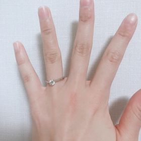 【銀座ダイヤモンドシライシの口コミ】 リングの種類がたくさんあり、自分の好みを選べた点。(個人的にシンプルな…