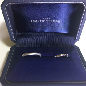【銀座ダイヤモンドシライシの口コミ】 予備知識なく行ってみて、なんとなくストレートのデザインがいいなと何点…