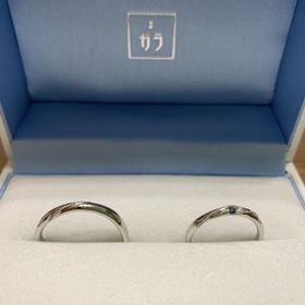 【GALA JEWELRY(ガラジュエリー)の口コミ】 5件くらいきになるお店を回りましたが、値段と、デザインとを総合するとこ…