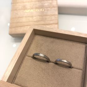 【AbHeri(アベリ)の口コミ】 キラキラしすぎず、長くつけれるマット加工なデザインに惹かれました。元…