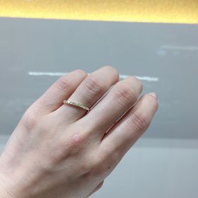 【HOSHI no SUNA 星の砂(ほしのすな)の口コミ】 華奢可愛い指輪でした。普段使いもできて、キラキラで可愛い指輪を探して…