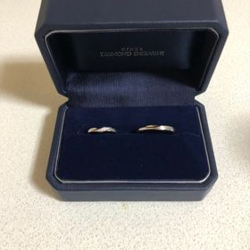 【銀座ダイヤモンドシライシの口コミ】 指輪を選ぶ際、お互いが気に入ったデザインにしようとなっていたのですが…