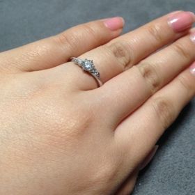 【Mariage ent(マリアージュエント)の口コミ】 旦那さんからのサプライズプレゼントだったので、旦那さんの決めてを書き…