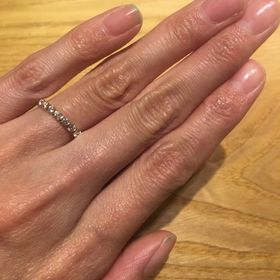 【BIJOUPIKO(ビジュピコ)の口コミ】 フラージャコーのリングはとにかくダイヤが綺麗でした。婚約指輪と結婚指…