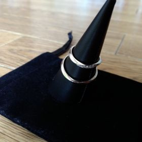 【ラザール ダイヤモンド(LAZARE DIAMOND)の口コミ】 仕事の都合上、お互い毎日つけることができないため、休日につけて気分が…