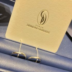 【銀座ダイヤモンドシライシの口コミ】 シンプルで、でもゴージャスキラキラな物、でもウェーブすぎず、ととても…