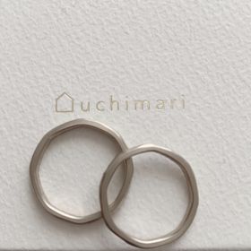 【uchimari(ウチマリ)の口コミ】 指輪は一から全て決めていきます。指輪の素材、加工の方法、宝石や刻印な…