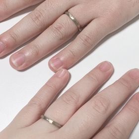 【uchimari(ウチマリ)の口コミ】 たくさんあるリングの素材、加工、宝石を見ながら、相談して作り進めまし…