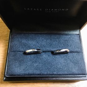 【ラザール ダイヤモンド(LAZARE DIAMOND)の口コミ】 将来歳を重ねてもつけられるデザインを選びました。シンプルですがダイヤ…