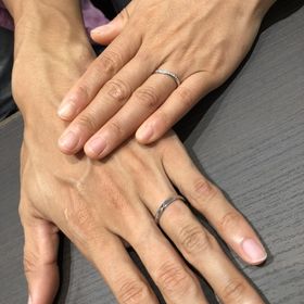 【ラザール ダイヤモンド(LAZARE DIAMOND)の口コミ】 はじめての結婚指輪の購入にあたりどんなのが似合うかすらわからない状態…