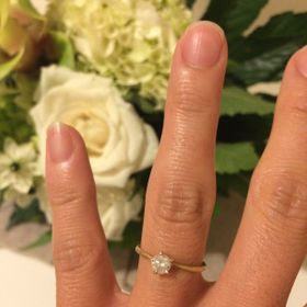 【noguchi(ノグチ)】の口コミ 一つぶダイアモンドでブリリアントカットのベーシックな指輪を探していまし...