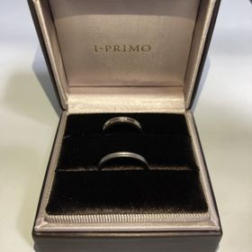 【アイプリモ(I-PRIMO)の口コミ】 個人的に、艶消しのタイプの指輪を探していて、妻と相談もしながら納得の…