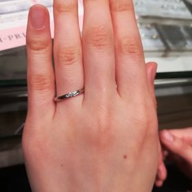 【アイプリモ(I-PRIMO)の口コミ】 デザインが気に入ってケイローンを購入しました。小さいメレダイヤモンド…