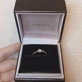 【アイプリモ(I-PRIMO)の口コミ】 普段でも着けていられるような、あまりダイヤモンドが主張しないデザイン…