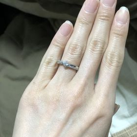【STAR JEWELRY(スタージュエリー)の口コミ】 彼とお付き合いしているときから、婚約指輪はスタージュエリーと決めてい…