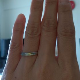 【First Intention(ファーストインテンション)】の口コミ ダイヤ入りの指輪が希望で、色々と見た結果、この指輪のデザインが一番気に...