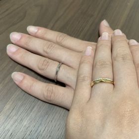 【RosettE(ロゼット)の口コミ】 インターネットで色々な結婚指輪を見ていて、2人共がデザインを気に入り、…
