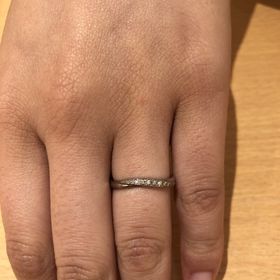 【OCTAVE(オクターヴ)の口コミ】 柄など自分でオーダーできるのが良かった
一生に一度の買い物だし「ダイヤ…