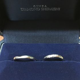 【銀座ダイヤモンドシライシの口コミ】 デザインが気に入ったのと、アフターサービスや保証もしっかりしていて安…