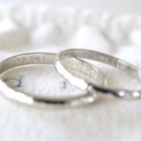 【湘南彫金工房 andfuseの口コミ】 金属アレルギーがあるため、アレルギーの出にくいプラチナを選びました。…