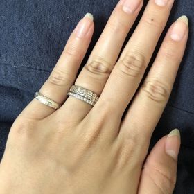 【4℃ BRIDAL(ヨンドシーブライダル)の口コミ】 旦那と前々から4℃のサイトで結婚指輪を見ていて沢山のデザインのものがあ…