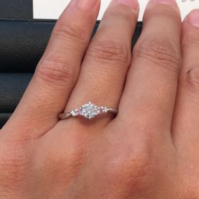 【Ginza Rim(銀座リム)の口コミ】 今後取れなくなると言われている、ピンクダイヤモンドがついた婚約指輪の…