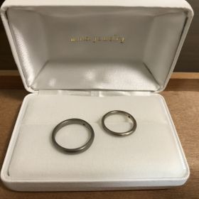 【mina.jewelry(ミナジュエリー)の口コミ】 素材の種類や、お互いの好きな感じをそれぞれ取り込んだリングが作りたい…