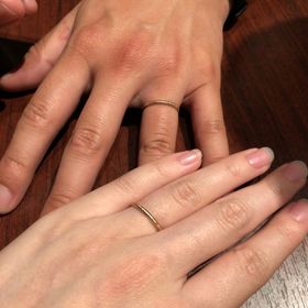 【PAVEO CHOCOLAT(パヴェオショコラ)の口コミ】 指輪に加工してあるデザインが気に入っています！
ピンクゴールドで色も良…