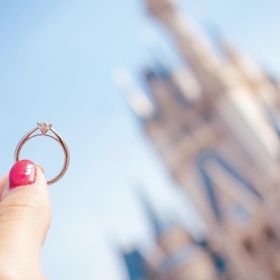 【ケイウノ ブライダル(K.UNO BRIDAL)の口コミ】 これは旦那がプロポーズの時にくれた。婚約指輪になります。もともとディ…