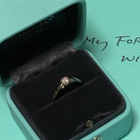 【ティファニー(Tiffany & Co.)の口コミ】 旦那が1人で選んでくれたのですが、あまり大きな粒がついているアクセサリ…