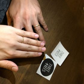 【THREE TREES(スリーツリーズ)の口コミ】 自分たちの思いどおりの指輪が作れました。
ダイヤの数、形、光り方、細か…