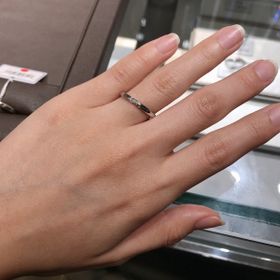 【アイプリモ(I-PRIMO)の口コミ】 私が「細身で石が1つ以上、ストレートでひねりのあるデザイン」という注文…