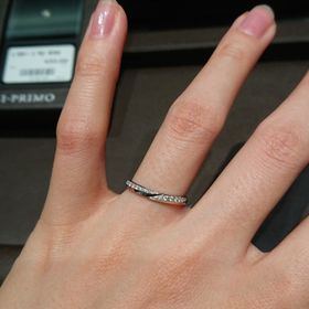 【アイプリモ(I-PRIMO)の口コミ】 自分視点からも、第三者視点からもダイヤがよく見えるところが気に入りま…