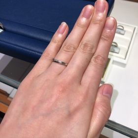 【銀座ダイヤモンドシライシの口コミ】 シライシウェーブと言うだけあって、ウェーブが綺麗です。また、ダイヤモ…