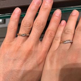 【アイプリモ(I-PRIMO)の口コミ】 コンビネーションがとても良く、ピンクゴールドの部分がゴールドなどに変…