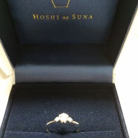 【HOSHI no SUNA 星の砂(ほしのすな)の口コミ】 最初、全く知識も情報もない状態でしたが、お店の方のお話や指輪の雰囲気…
