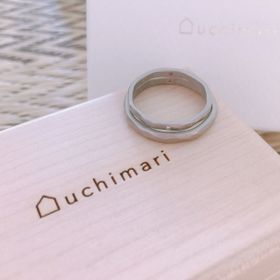 【uchimari(ウチマリ)の口コミ】 インスタグラムで見た指輪の雰囲気に惹かれました。
これから一生つける指…