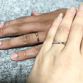 【アイプリモ(I-PRIMO)の口コミ】 デザインが好きで購入！ペアのデザインだと旦那の手に合わなかったので似…