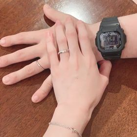 【AHKAH(アーカー)の口コミ】 他にあまりない変わったデザインに惹かれて購入しました。結婚指輪なので…
