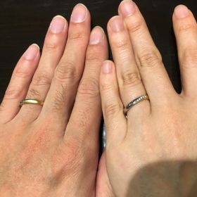 【ケイウノ ブライダル(K.UNO BRIDAL)の口コミ】 色の組み合わせが非常に綺麗だったため、試着させていただきました。フィ…