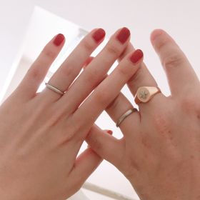 【CRAFY(クラフィ)の口コミ】 好きなデザインが選べる。
内側の刻印も好きに出来る。
コンビネーション…