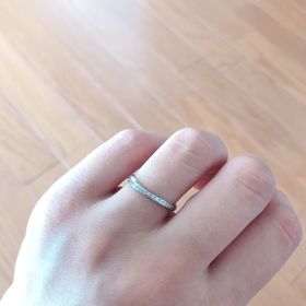 【GALA JEWELRY(ガラジュエリー)の口コミ】 婚約指輪は購入しなかったので、ダイヤが付いているデザインを探していま…
