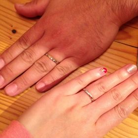 【Douxmiere bijou SOPHIA(ドゥミエール ビジュソフィア)の口コミ】 プロポーズのときに彼から貰った婚約指輪と同じブランドのものだったから…