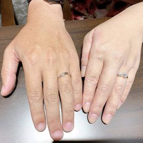 【俄(にわか)】の口コミ この指輪にたどり着くまでに、ショップを6店舗周り、指輪の試着を30種類...