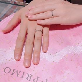 【アイプリモ(I-PRIMO)の口コミ】 デザインと指輪の意味が素敵だった。また、自分の指の形に合わせて綺麗に…