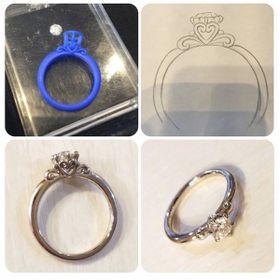 【ケイウノ ブライダル(K.UNO BRIDAL)の口コミ】 １億年以上かけて育ったひとつの原石から、３つのダイヤモンドへカットし…