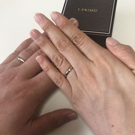 【アイプリモ(I-PRIMO)の口コミ】 結婚指輪と言うとプラチナがメジャーですが、普段付けているアクセサリー…